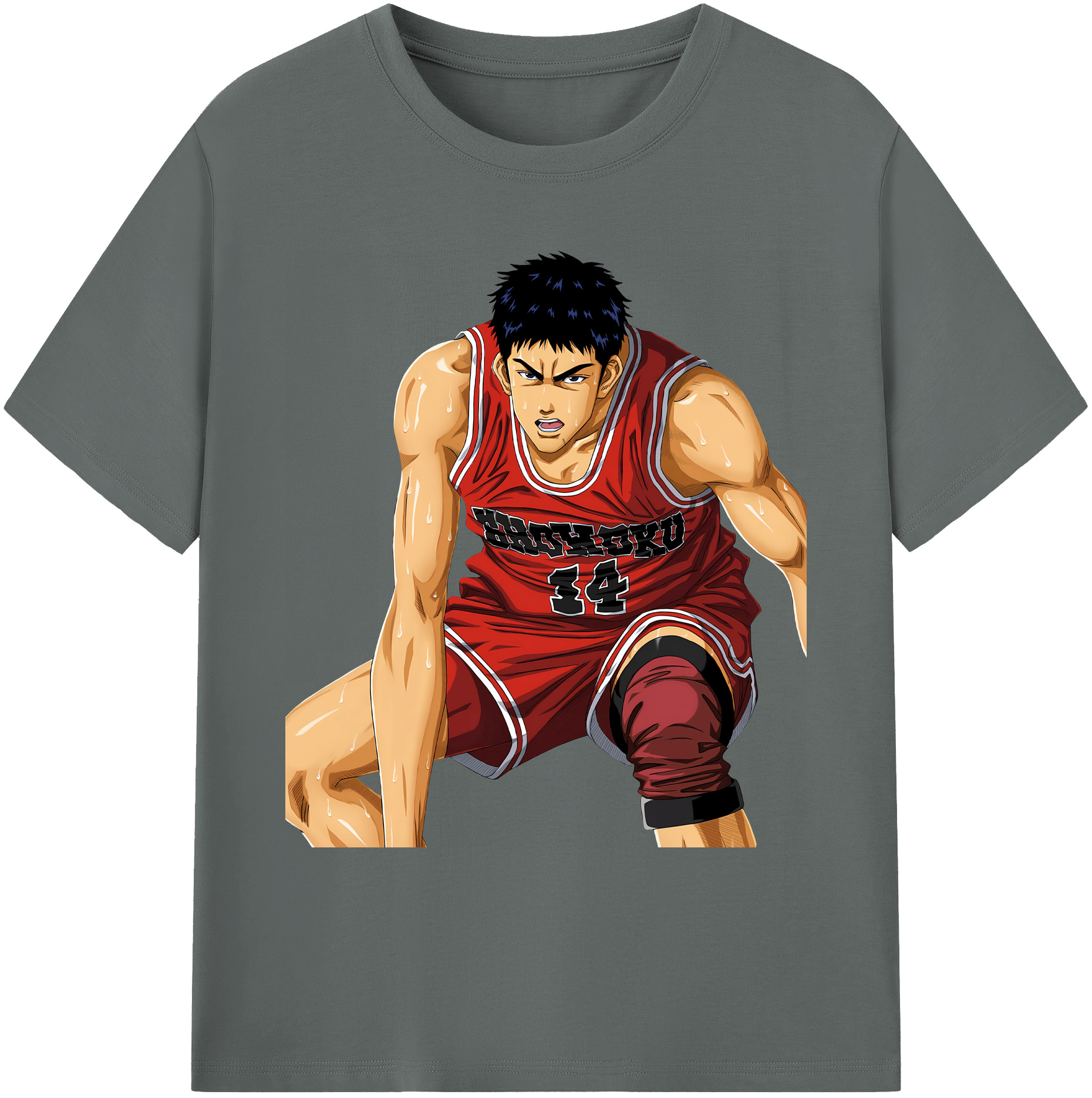 （画像用） SLAM DUNK／スラムダンク 綿100％ メンズ半袖Tシャツ｜肌触りやわらか＆通気性